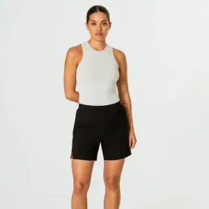 Ninepine 2 in 1 Shorts Size Small Pockets Stretch Workout Drawstring High Waist