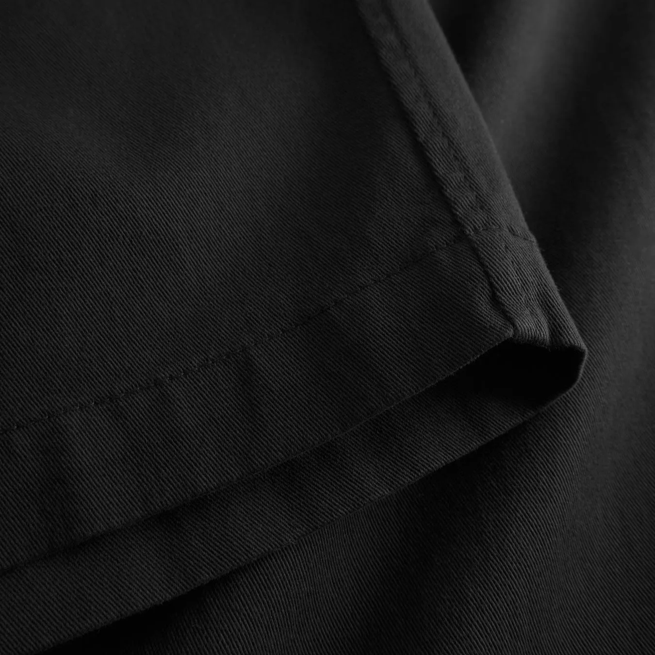 Norse Projects Ezra Relaxed Organic Stretch Twill Short Black
