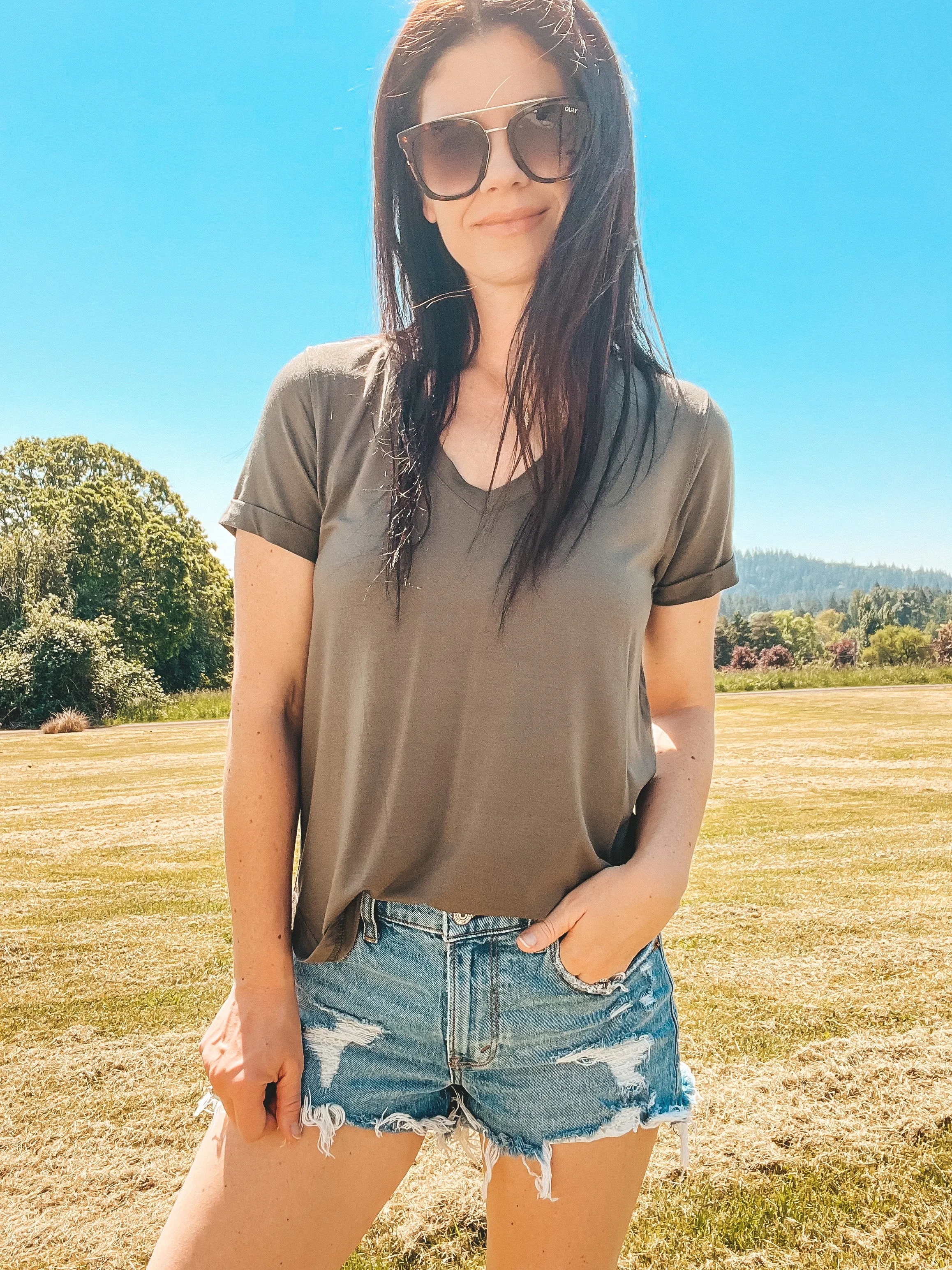Olive Tee