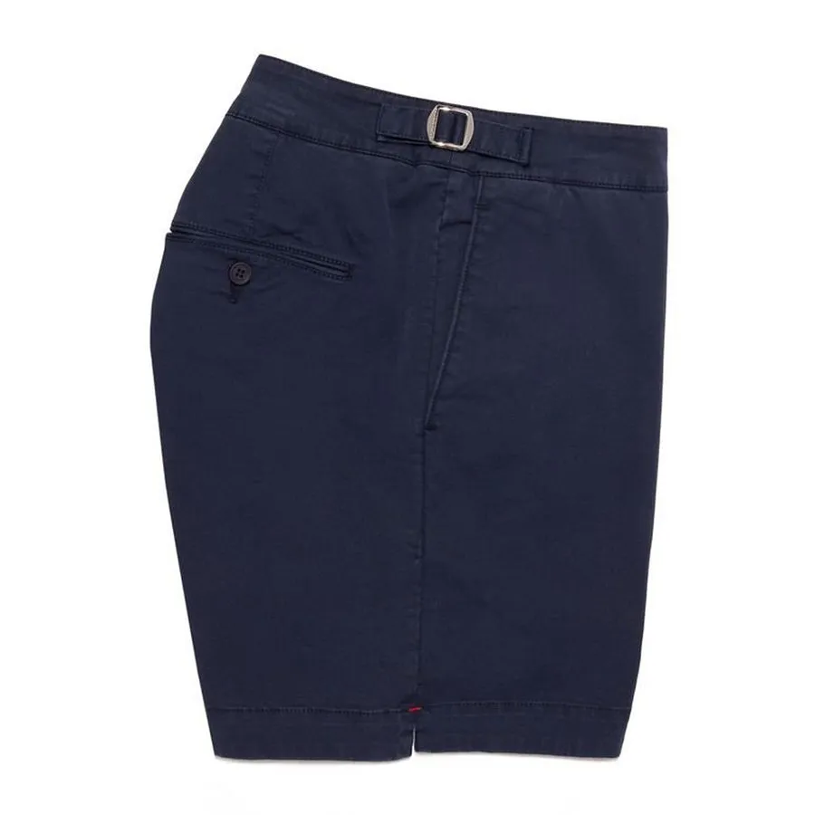 Orlebar Brown - Bulldog Cotton Twill Shorts in Mid Navy
