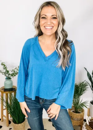Oversized Top with Outseam Detail