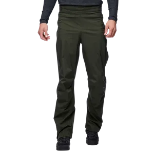Pantalons Imper-Respirants Black Diamond Stormline Stretch Full Zip Hommes