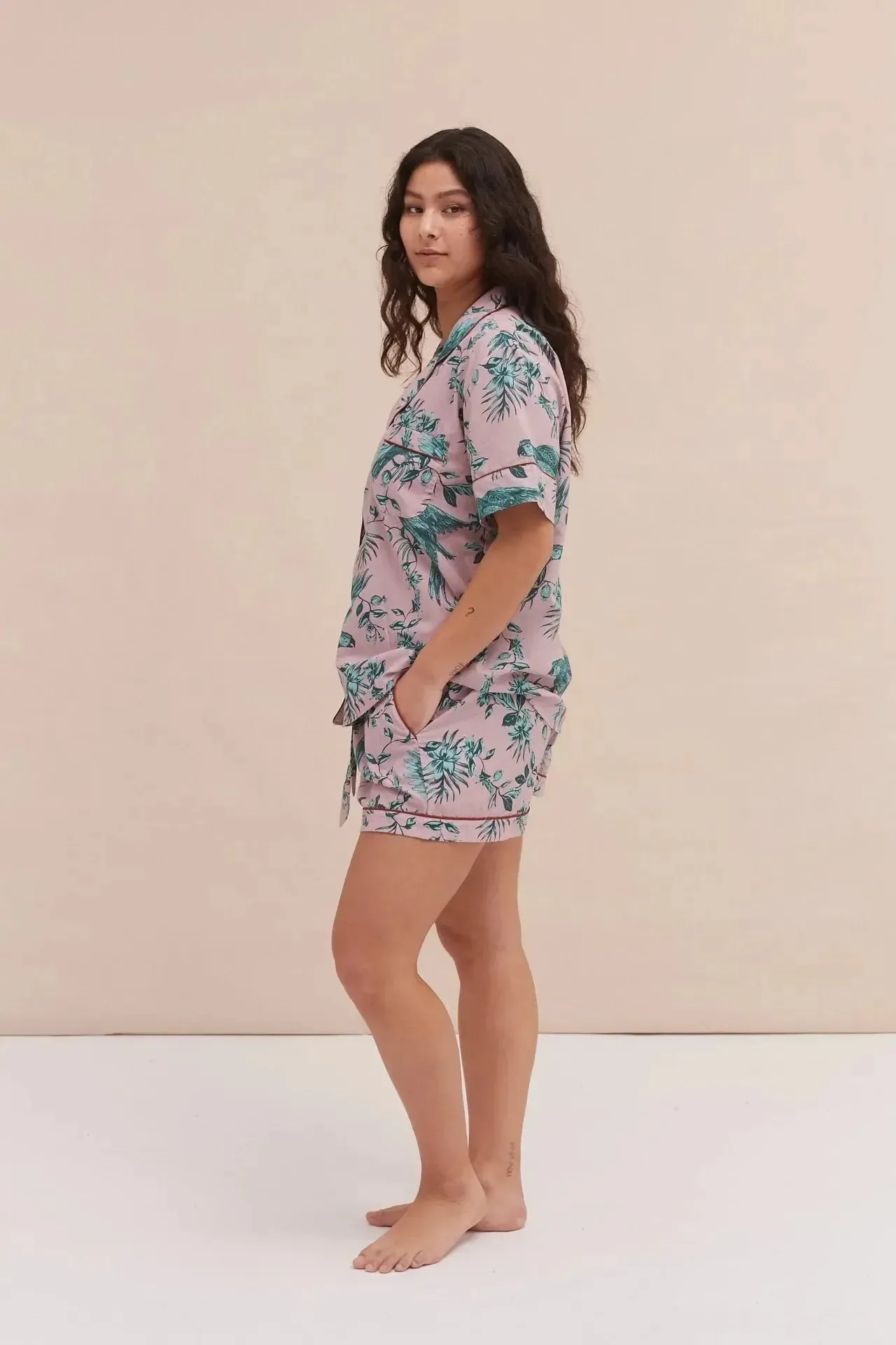 Parrot Short Sleeve PJ Set