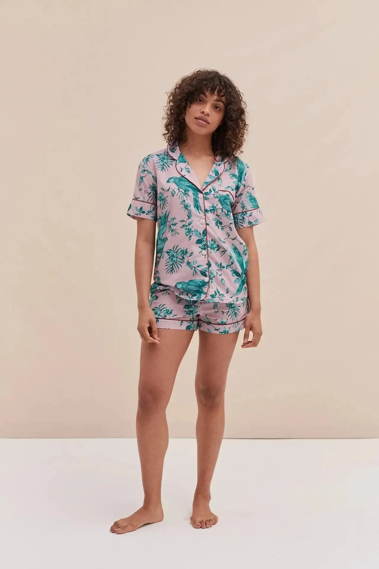 Parrot Short Sleeve PJ Set