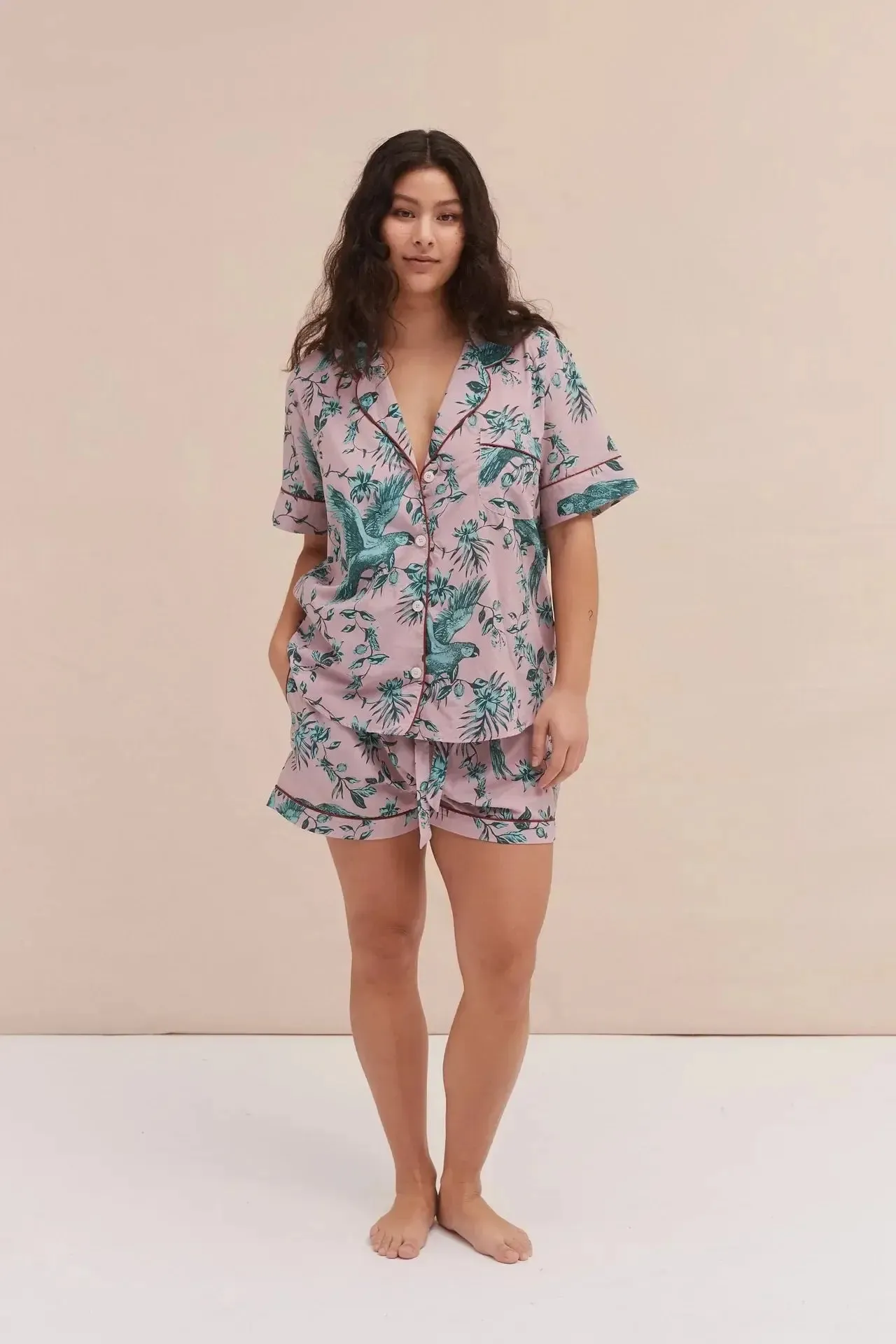Parrot Short Sleeve PJ Set