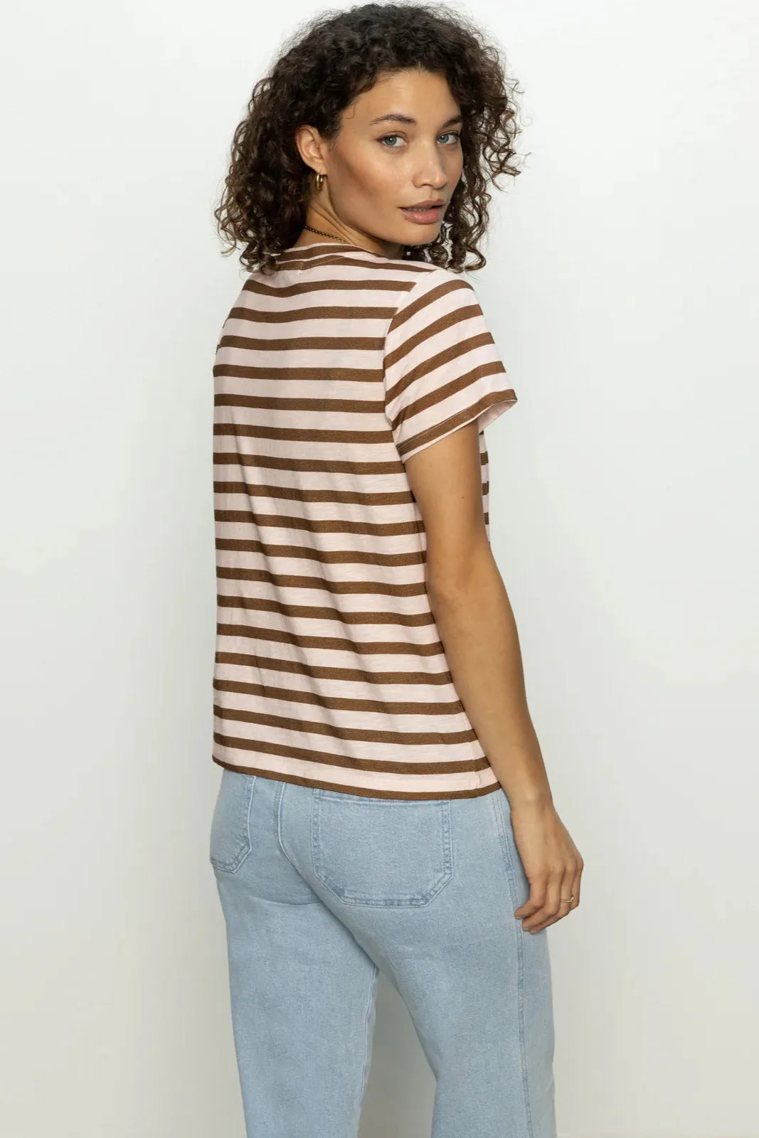 Perfect Tee Pink/Sepia