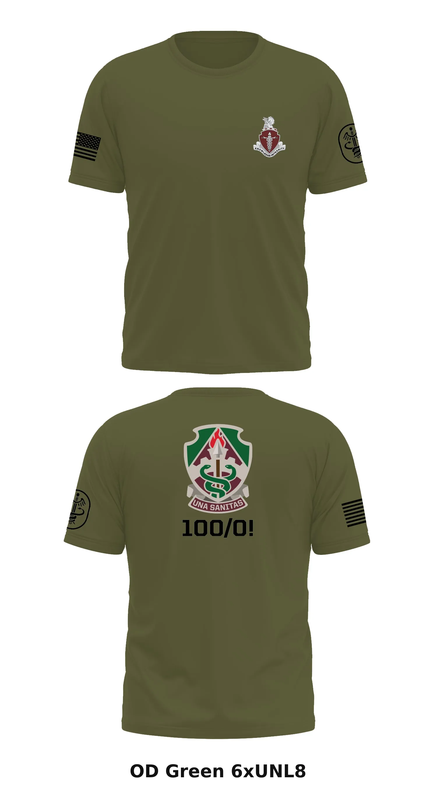 PHA-SD Lemoore Branch  Store 1 Core Men's SS Performance Tee - 6xUNL8