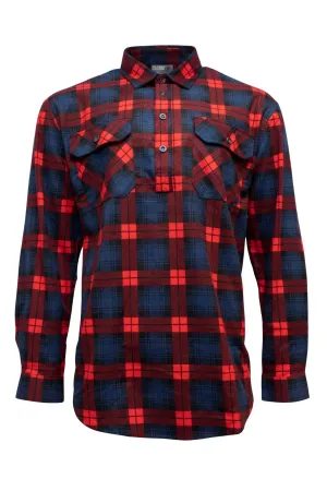 Pilgrim Closed Front Flannelette Shirt - S-2XL