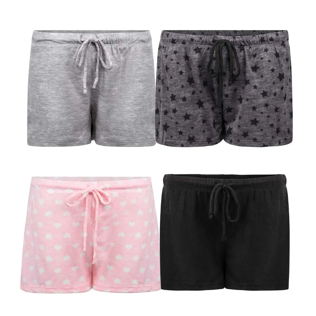 Pillow Talk Pajama Shorts - 4 Pack