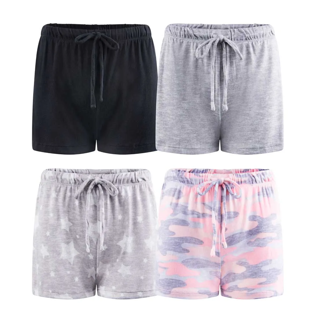 Pillow Talk Pajama Shorts - 4 Pack