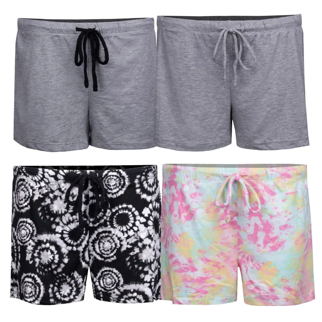 Pillow Talk Pajama Shorts - 4 Pack