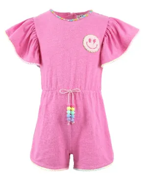 Pink Gem Emoji Romper