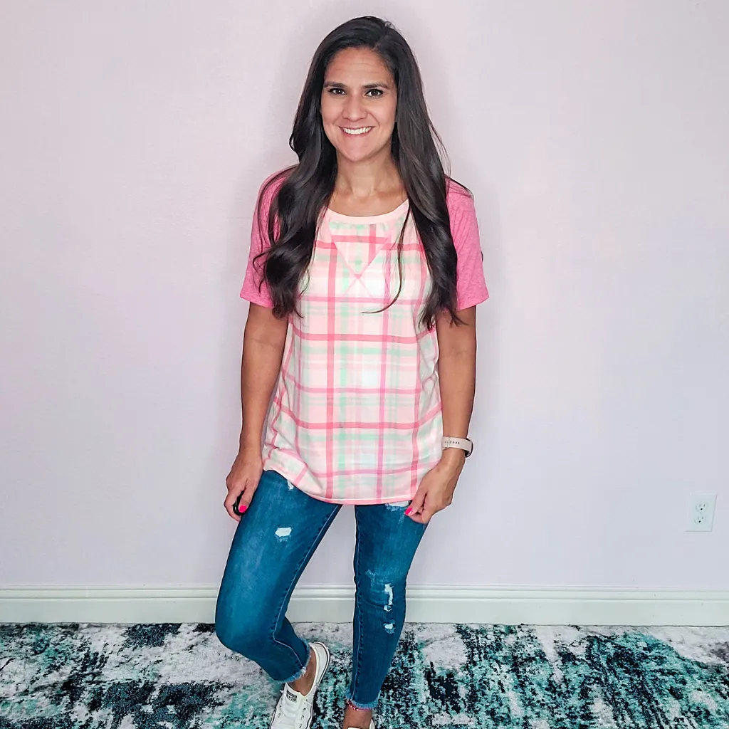 Pinky Plaid