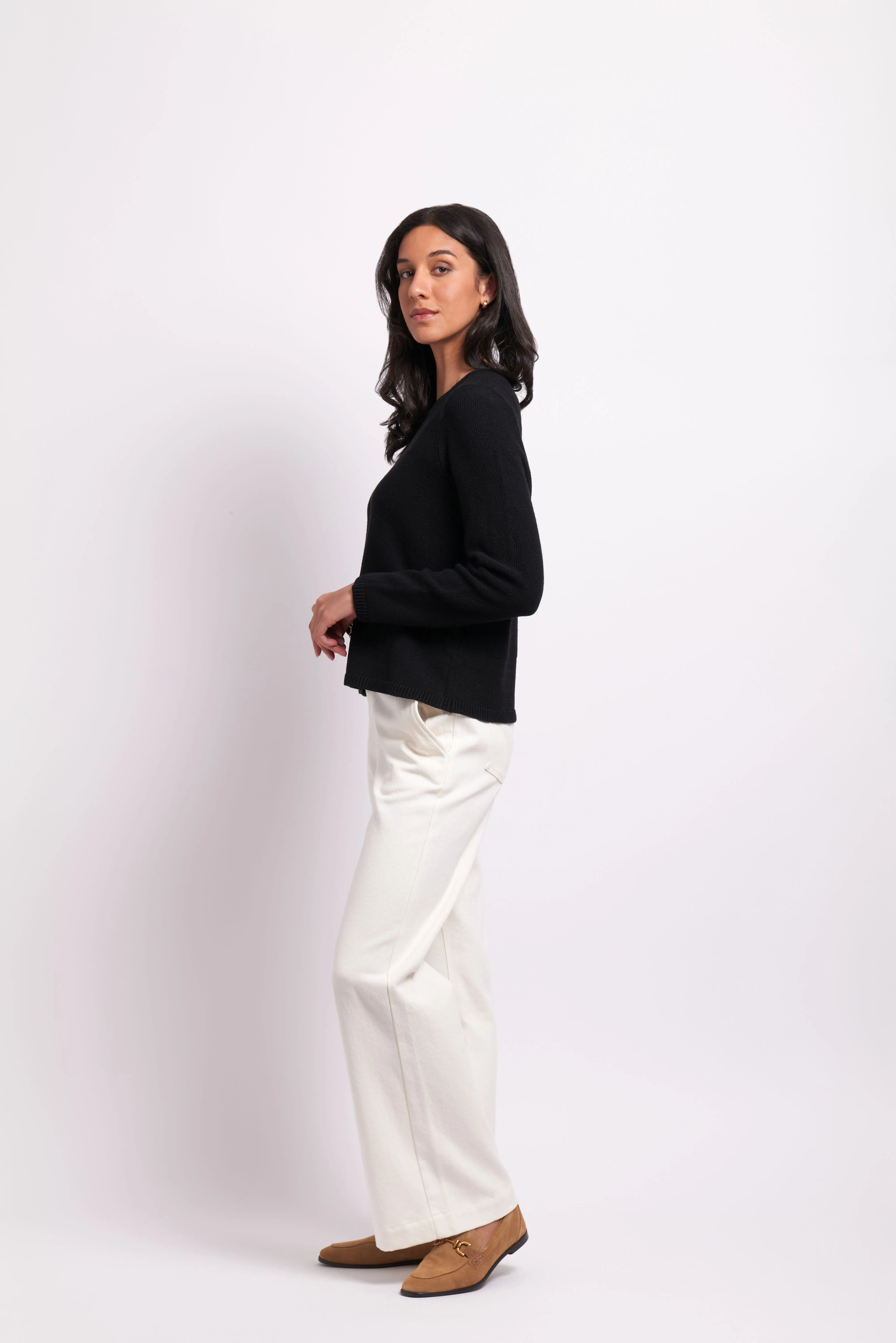 PLACKET DETAIL JUMPER