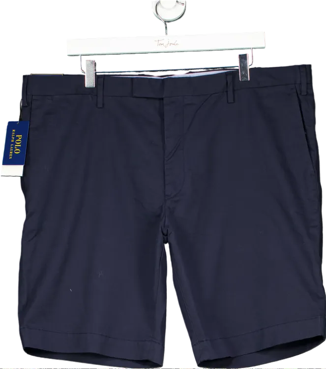 Polo Ralph Lauren Navy Stretch Slim Fit Shorts W40