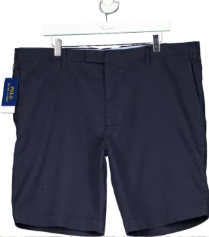 Polo Ralph Lauren Navy Stretch Slim Fit Shorts W40