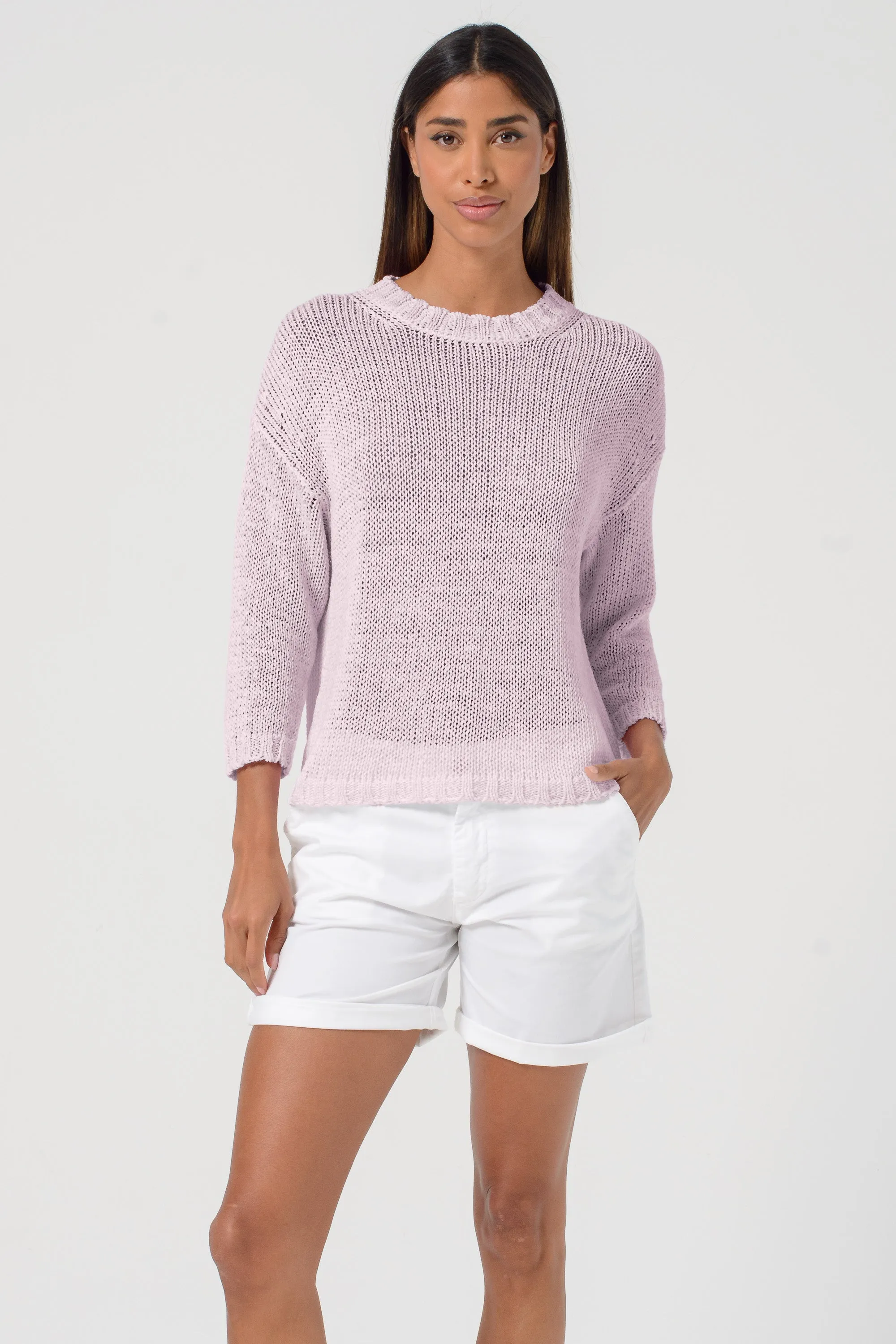 Poppy Crew Knit in Flora