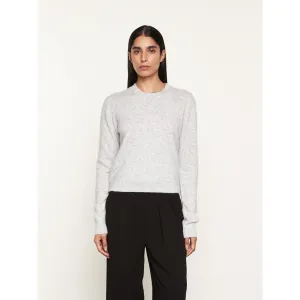 POWDER CASHMERE KNITTED CREW
