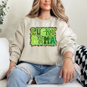 PREORDER: Lucky Mama Graphic Sweatshirt (Ships in 1-2 Weeks)