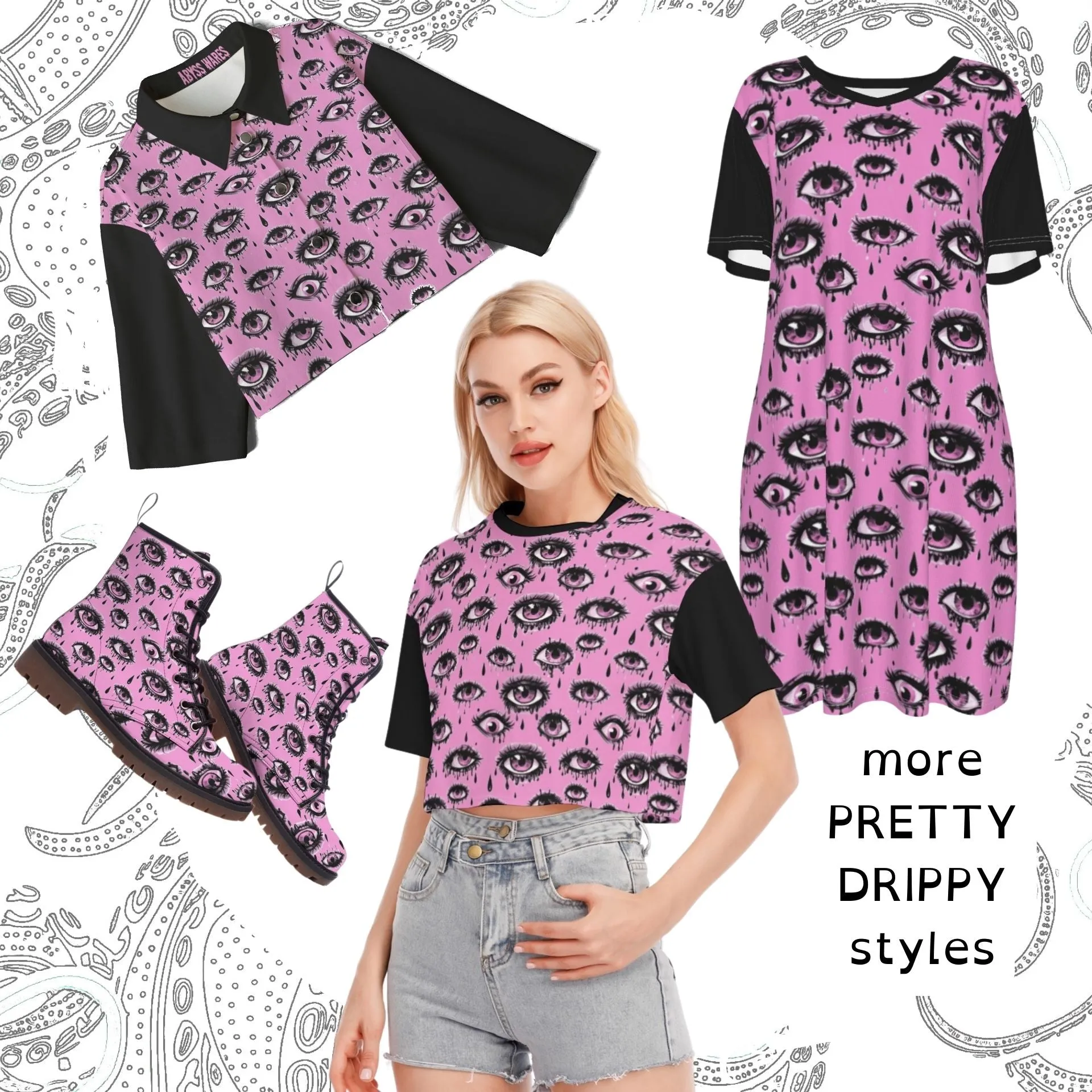 Pretty Drippy Dress