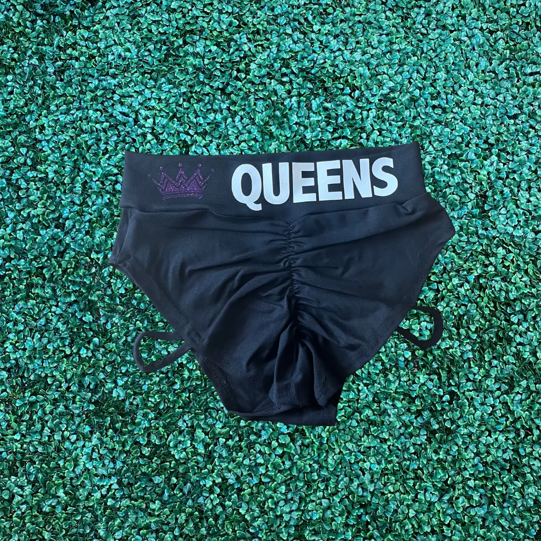 Queens High Waisted Brazil Pole Shorts