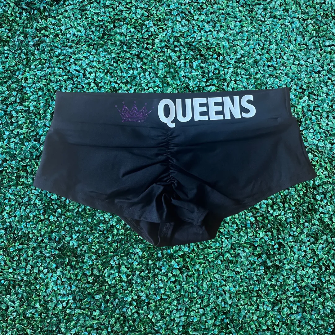 Queens High Waisted Brazil Pole Shorts