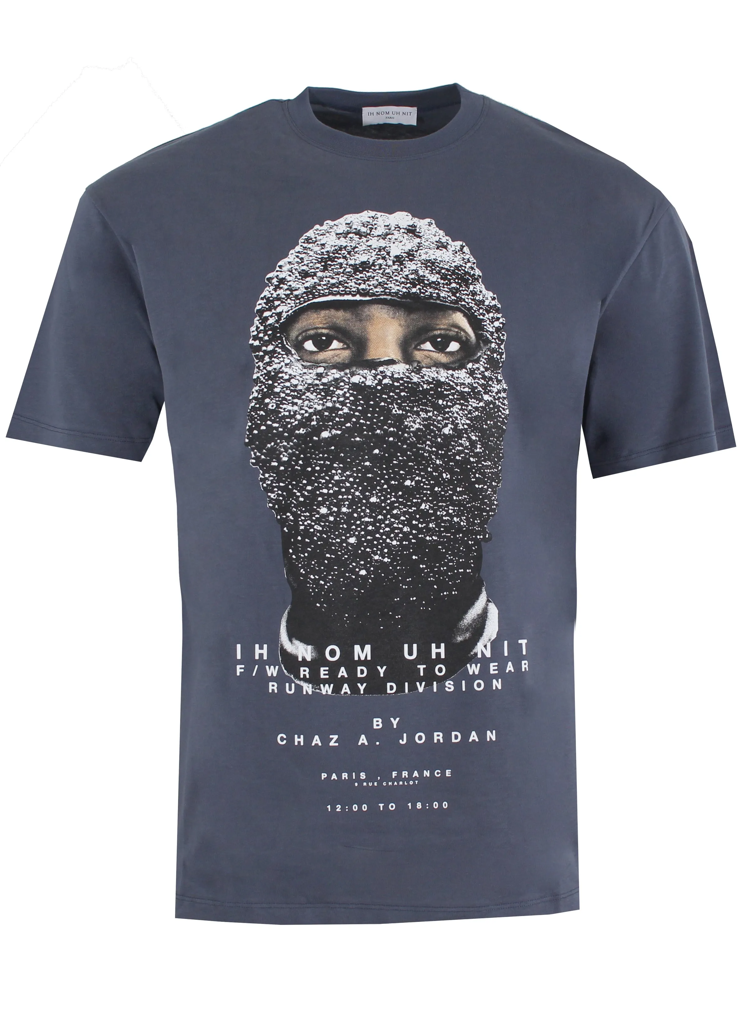 Relaxed Fit T-Shirt Black Mask   Lim.Ed Quote on Back