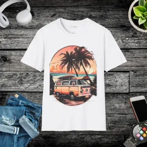 Retro Roadtrip Vibes Unisex Tee for Timeless Style