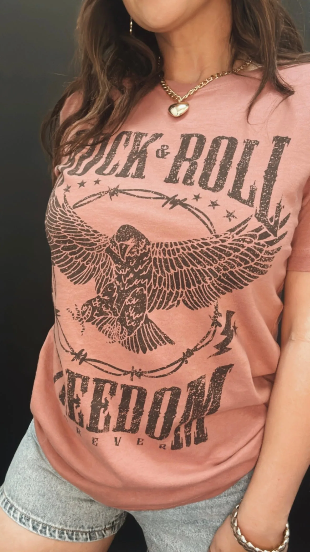 Rock & Roll Freedom Graphic Tee