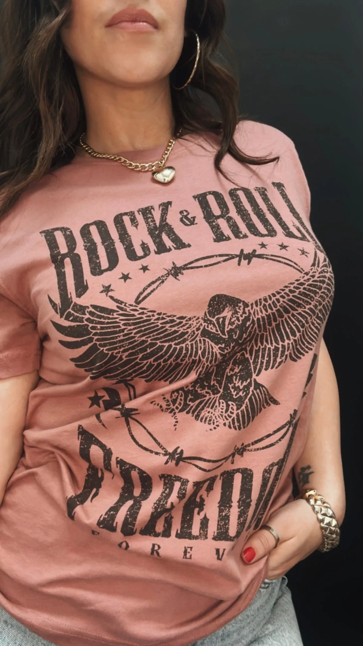 Rock & Roll Freedom Graphic Tee