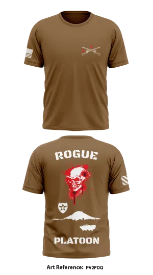 Rogue Platoon Store 1 Core Men's SS Performance Tee - PV2Fdq