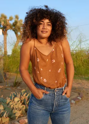 Rosie Tank in Golden Chestnut