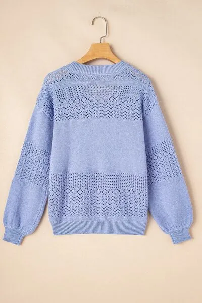 Ruby™ | Breezy Open-Knit Sweater
