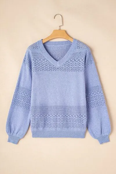Ruby™ | Breezy Open-Knit Sweater