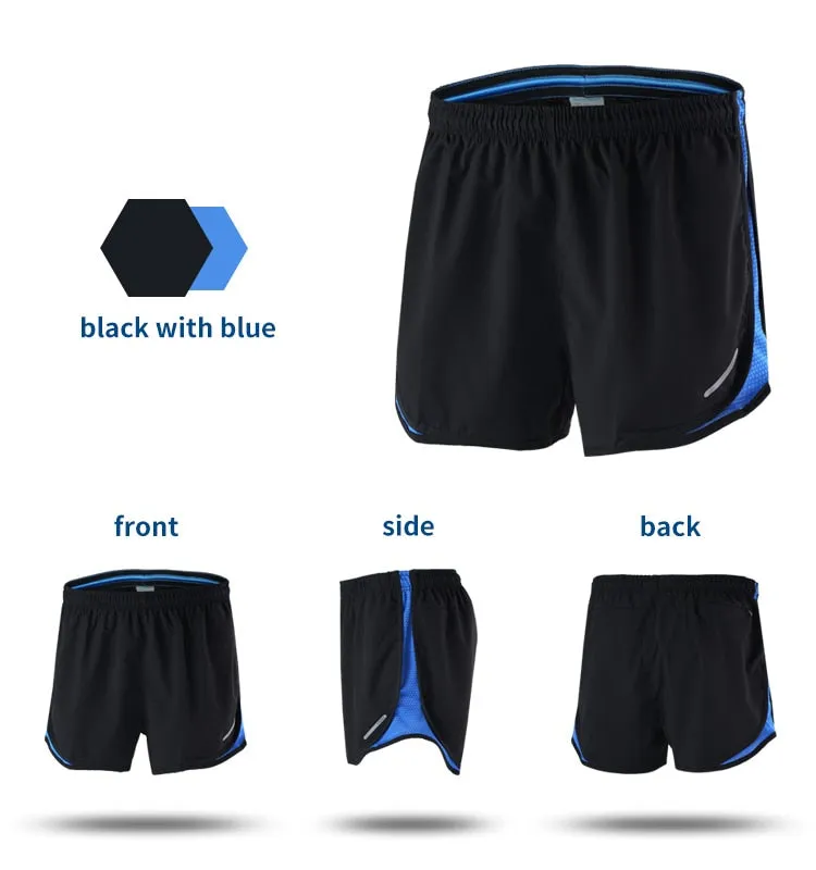 Running Shorts Men 2 in 1 Sport Athletic Crossfit Fitness Gym Shorts Pants Workout Clothes Marathon Sportswear