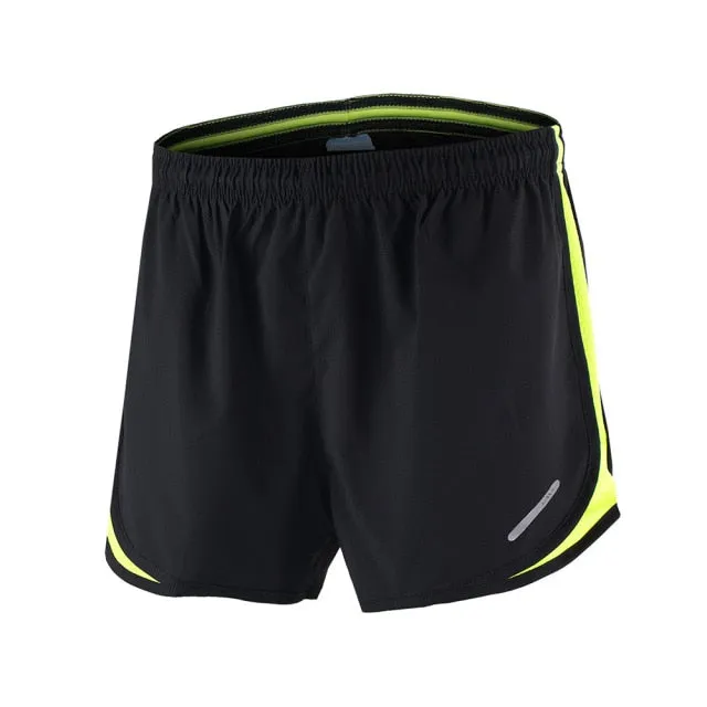 Running Shorts Men 2 in 1 Sport Athletic Crossfit Fitness Gym Shorts Pants Workout Clothes Marathon Sportswear