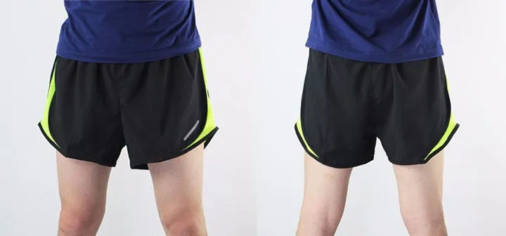 Running Shorts Men 2 in 1 Sport Athletic Crossfit Fitness Gym Shorts Pants Workout Clothes Marathon Sportswear