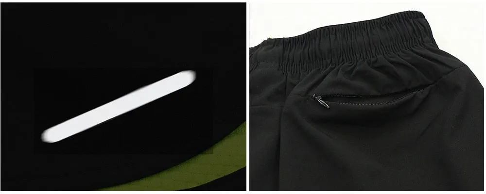 Running Shorts Men 2 in 1 Sport Athletic Crossfit Fitness Gym Shorts Pants Workout Clothes Marathon Sportswear
