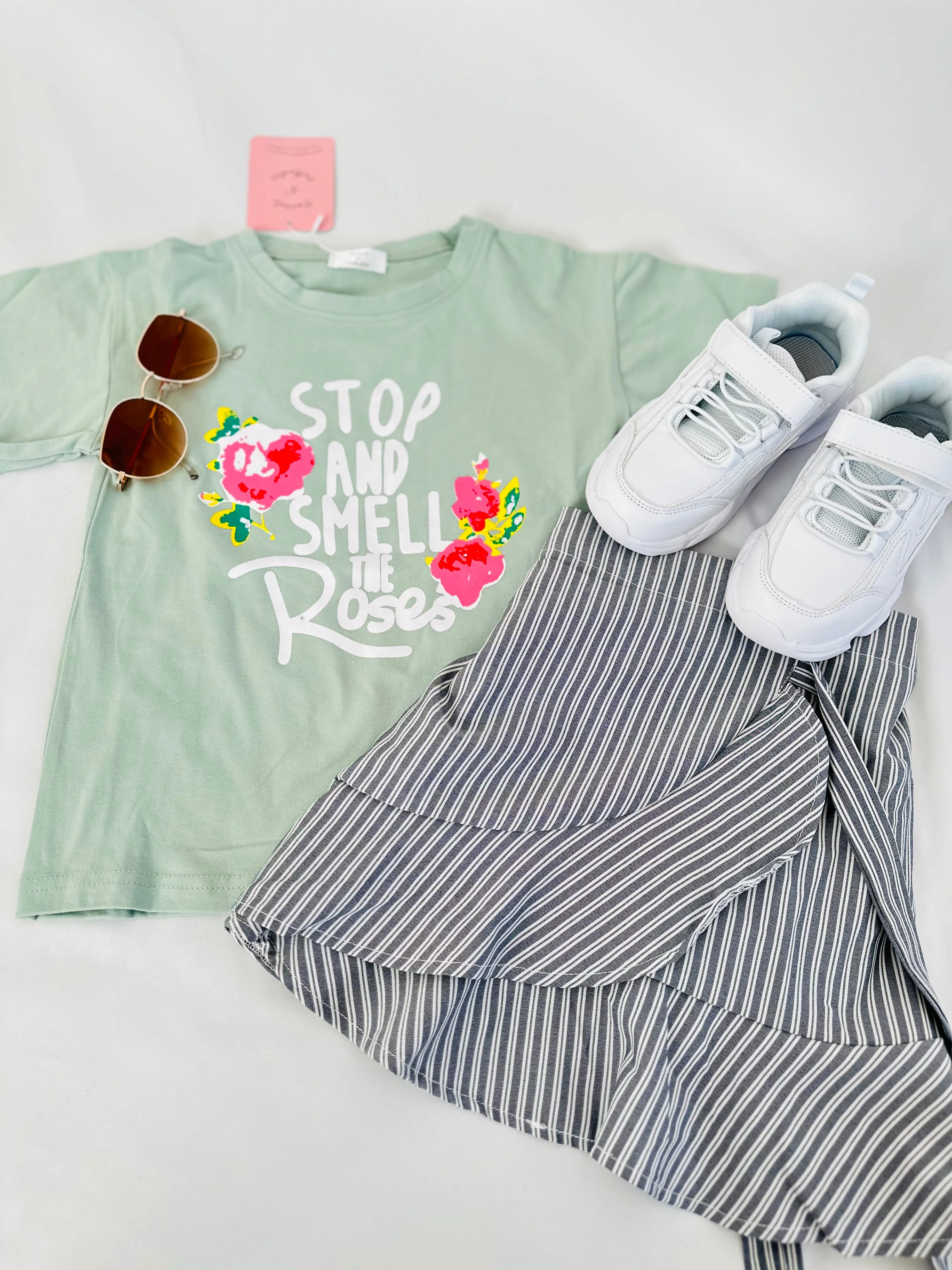 Sage Green T-shirt - Summer T-shirt