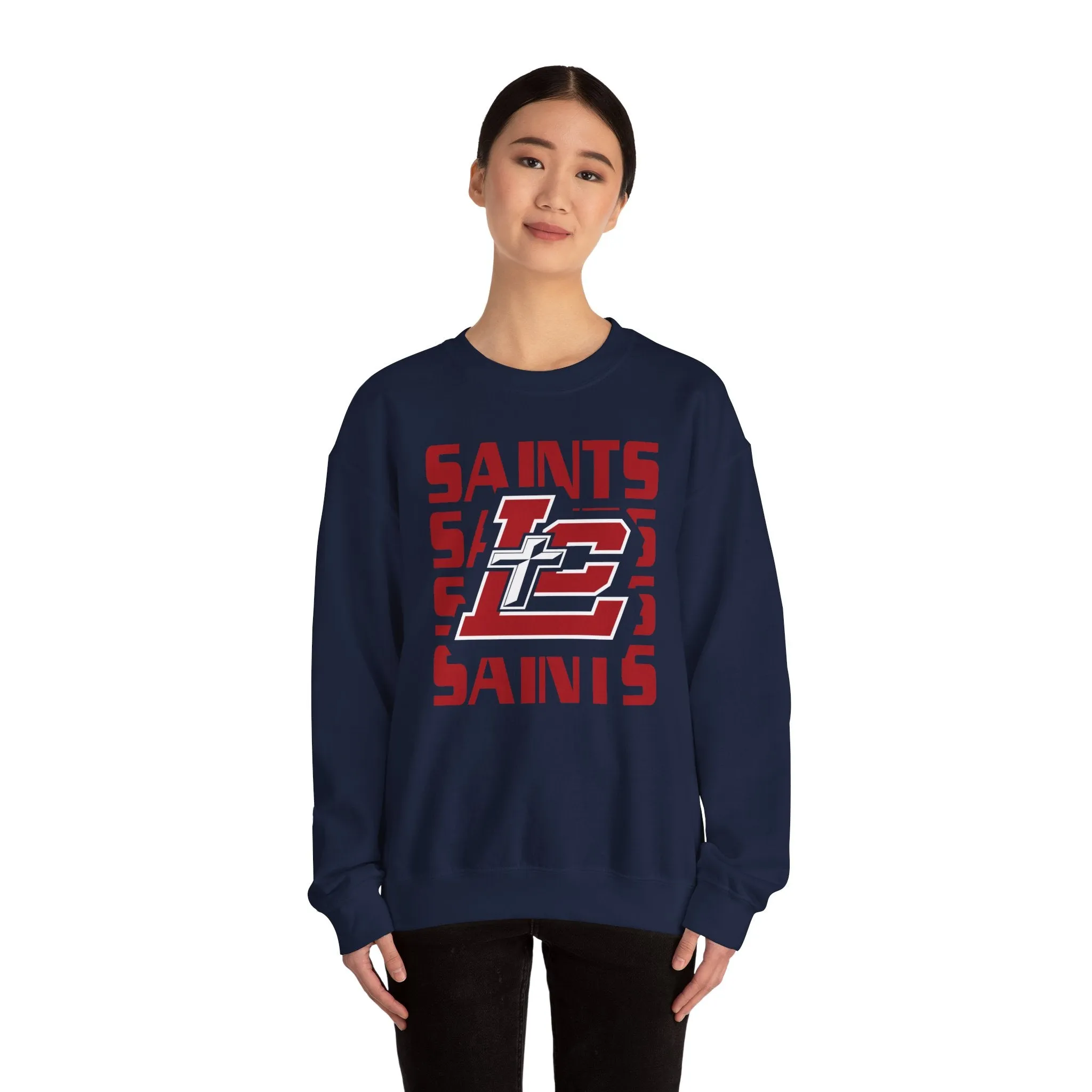 Saints Repeat Unisex Heavy Blend™ Crewneck Sweatshirt