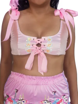 Sakura Sideshow Garter Top