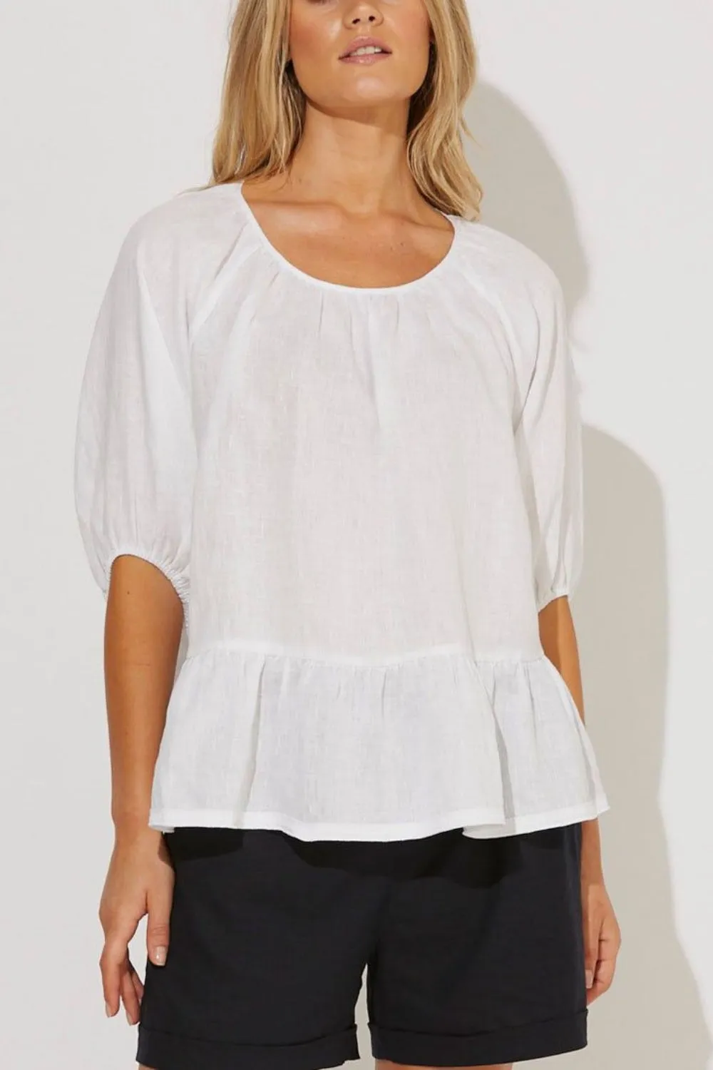 Salt Top In White
