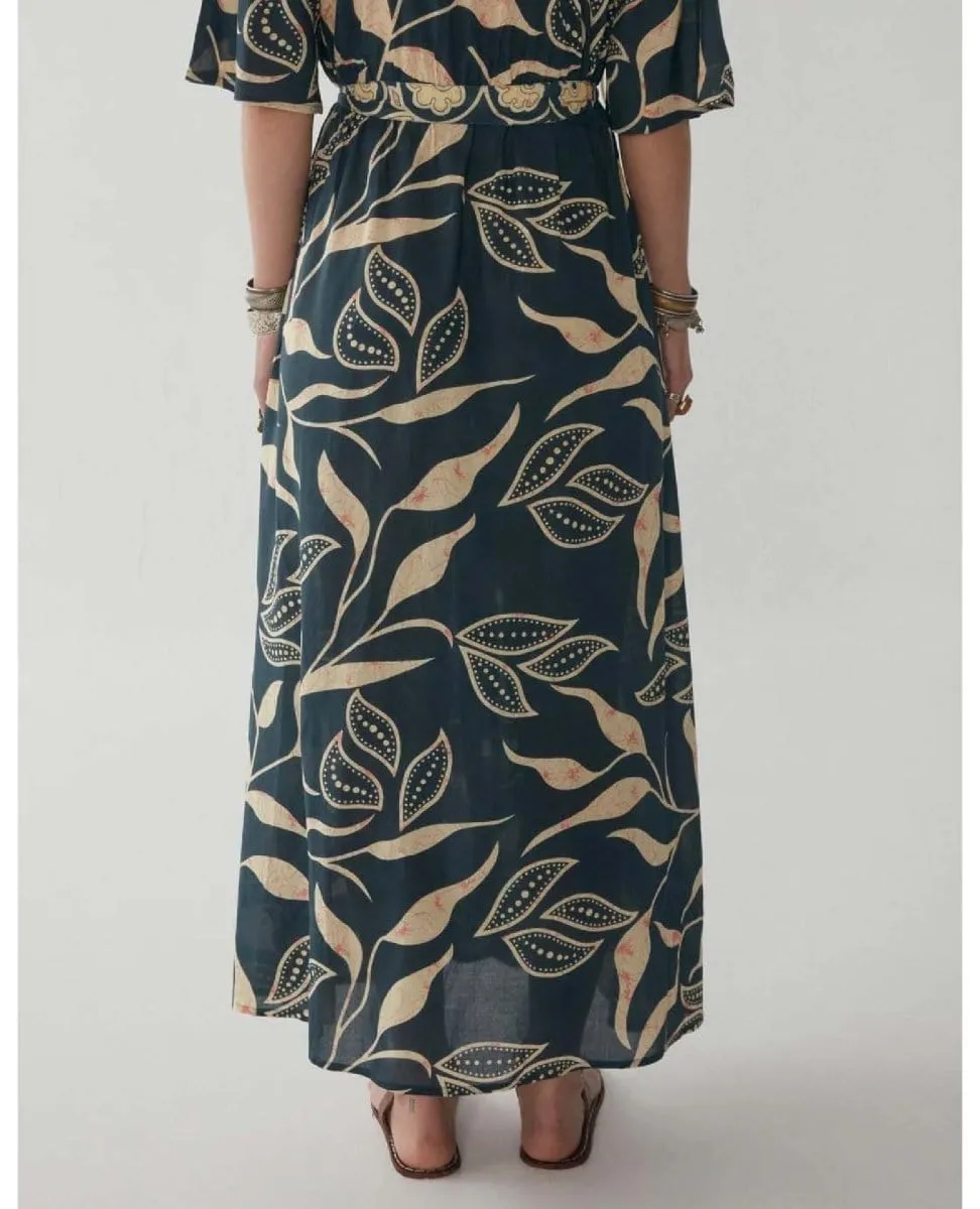 Samuelle Maxi Dress Angaga Blue
