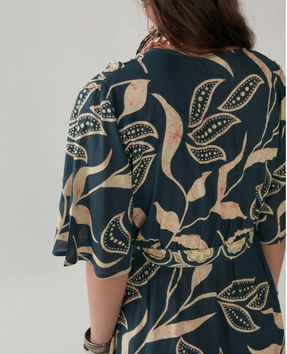 Samuelle Maxi Dress Angaga Blue