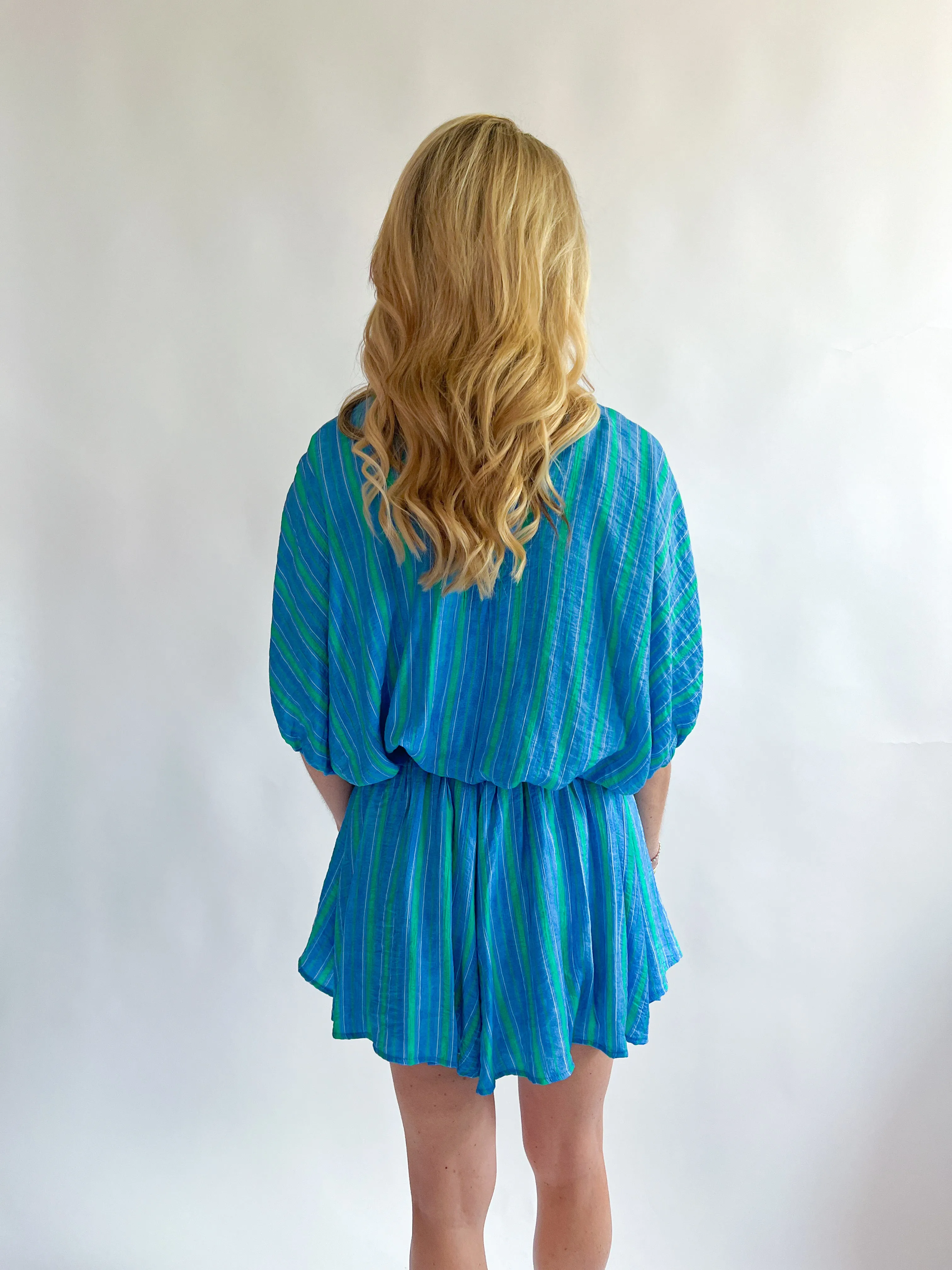 Sassy Stripe Bubble Top