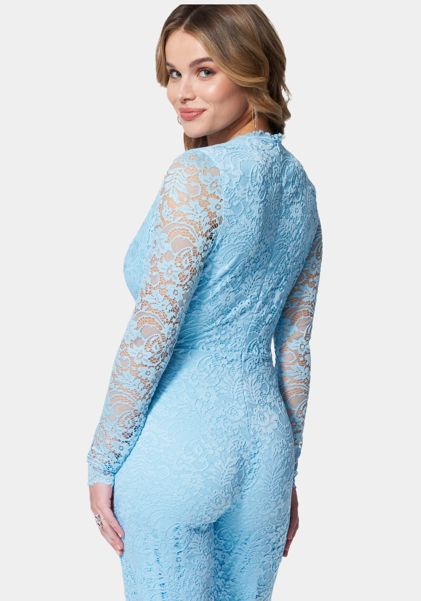 Scallop Lace Jumpsuit