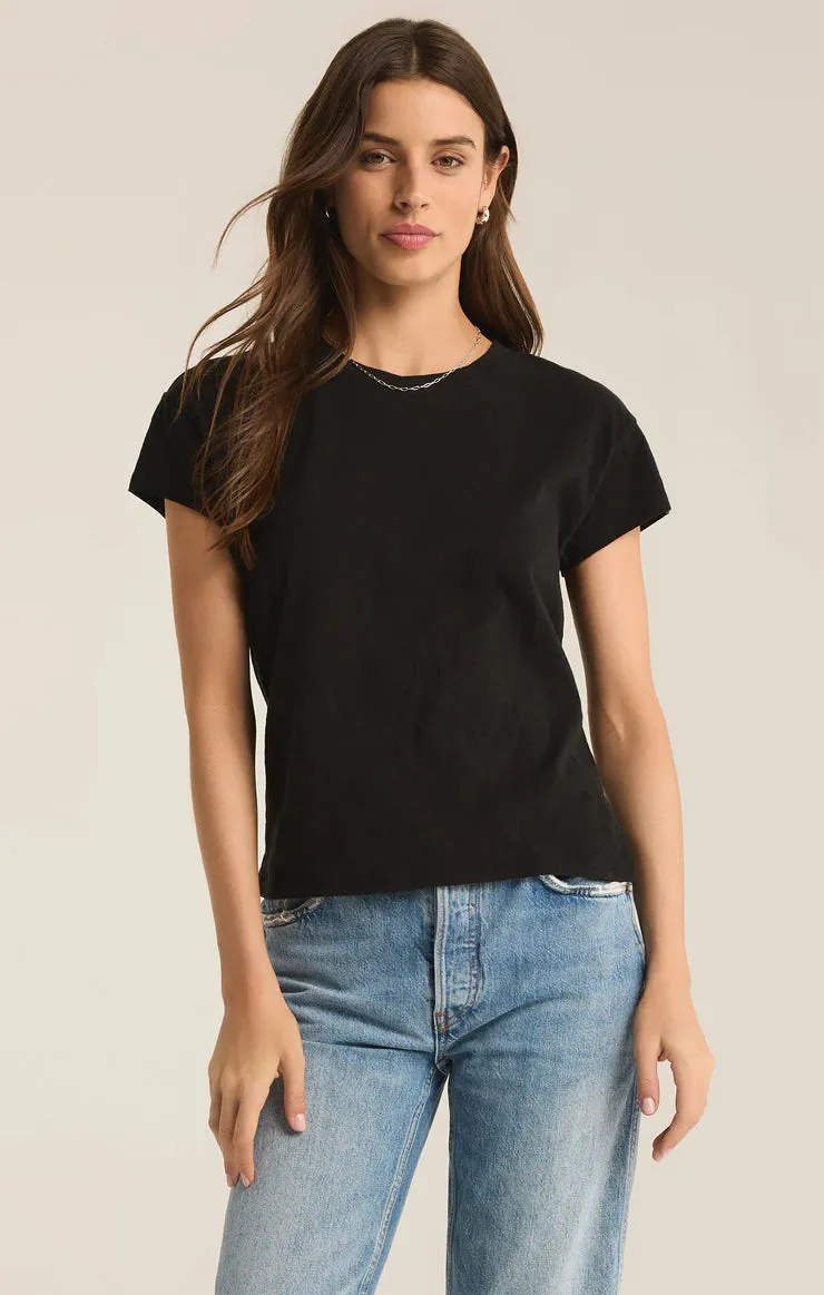 Second Skin Crew Top Black ZT251232