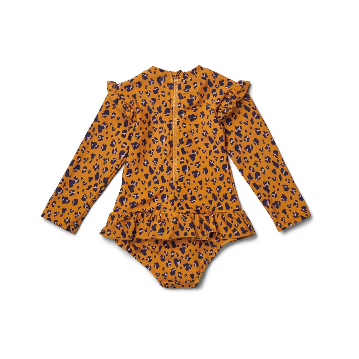 Sille Swim Jumpsuit - Mini leo/mustard