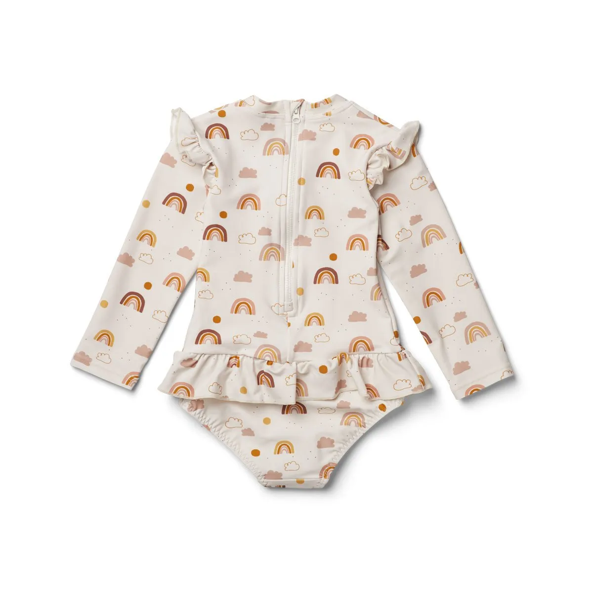 Sille Swim Jumpsuit - Rainbow love sandy