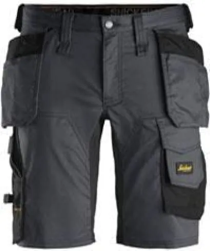 Snickers 6141 Allround Stretch Work Shorts Holster Pockets